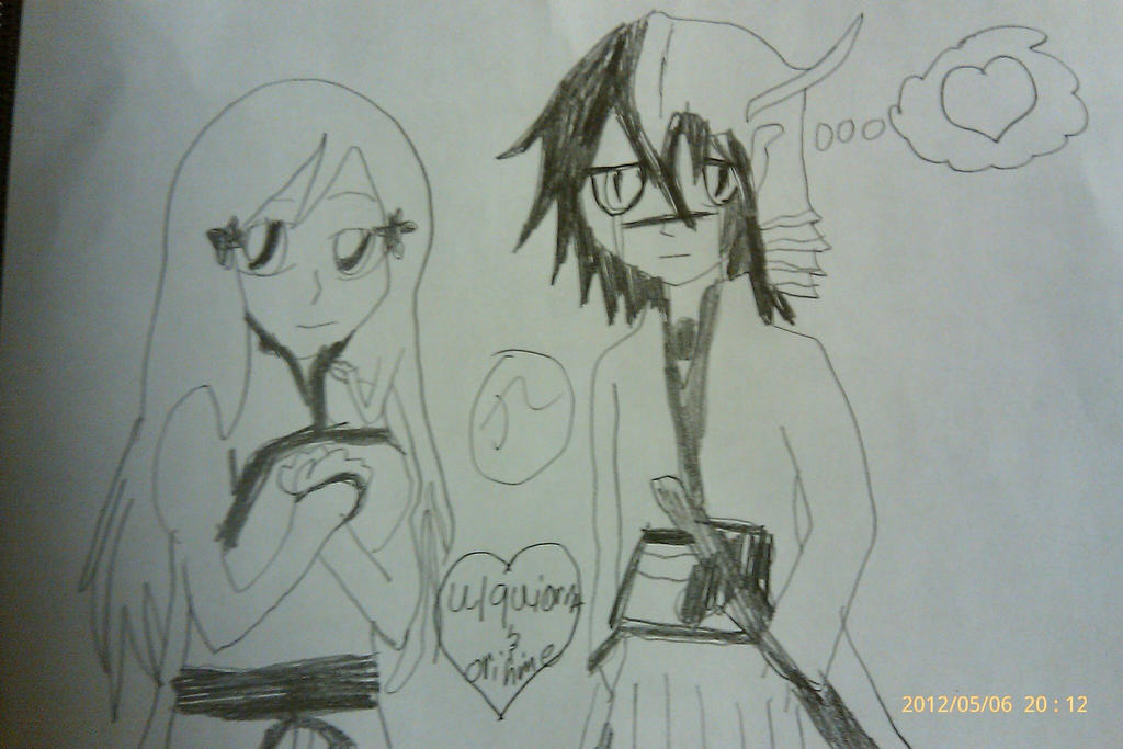 Anime bleach ulquiorra and orihime in love