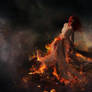 Girl on Flame