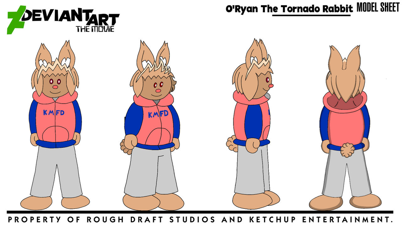 DeviantArt The Movie - Tornado Rabbit Model Sheet by ...