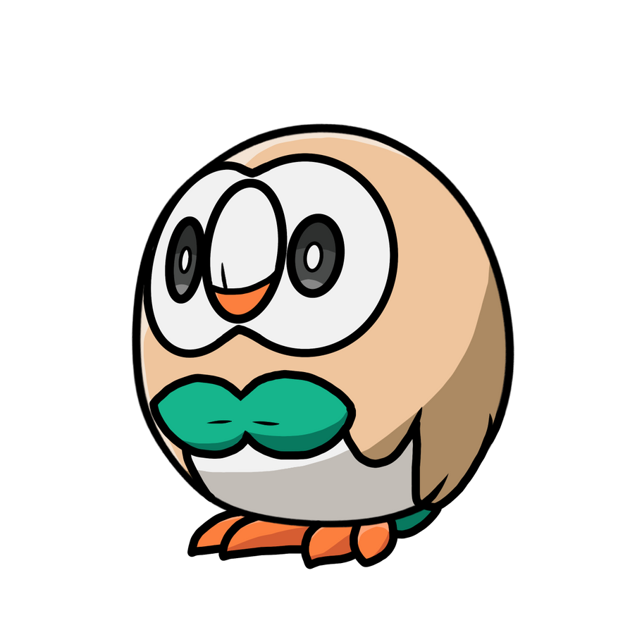 Rowlet by person1360 on DeviantArt