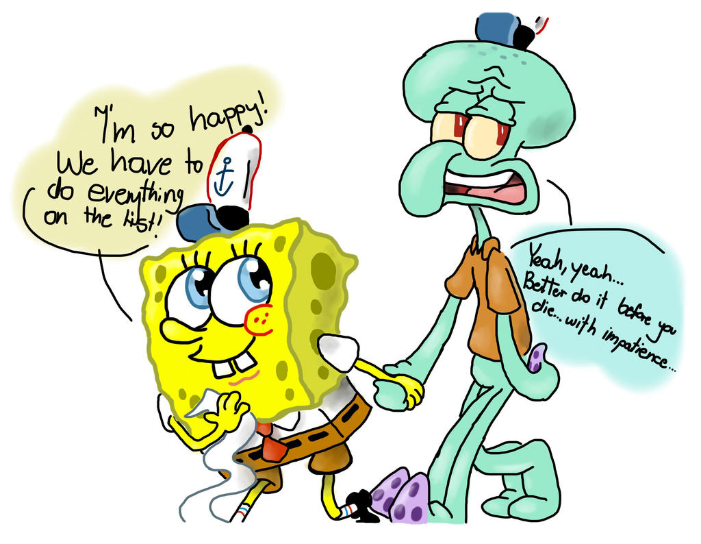 Spongebob x Squidward - Stupid Love. 