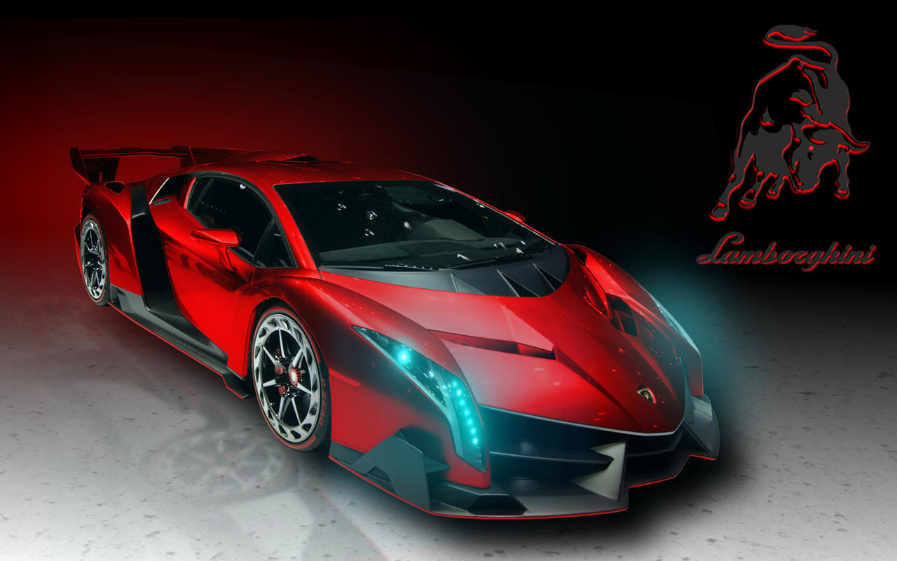 Lamborghini Veneno Red for the Nexus 10 by jester2508 on DeviantArt