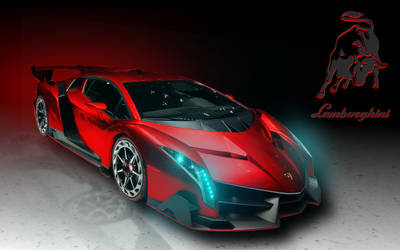 Lamborghini Veneno Red for the Nexus 10