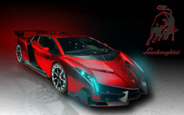 Lamborghini Veneno Red for the Nexus 10