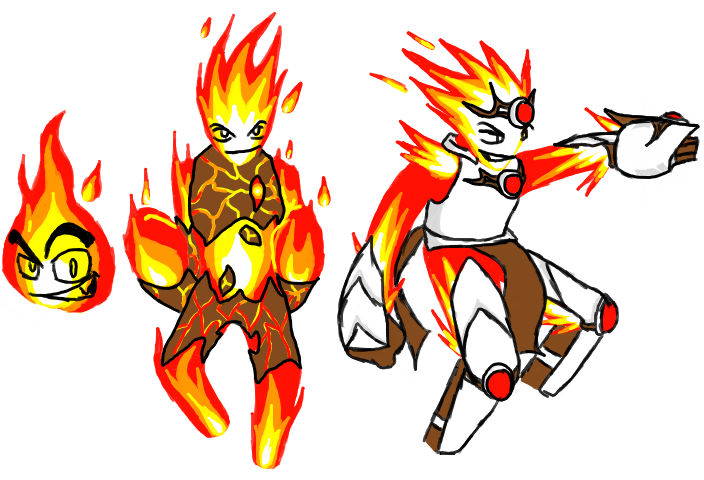 Fire Elemental Hero Fire Elemental by RaptorVince on DeviantArt