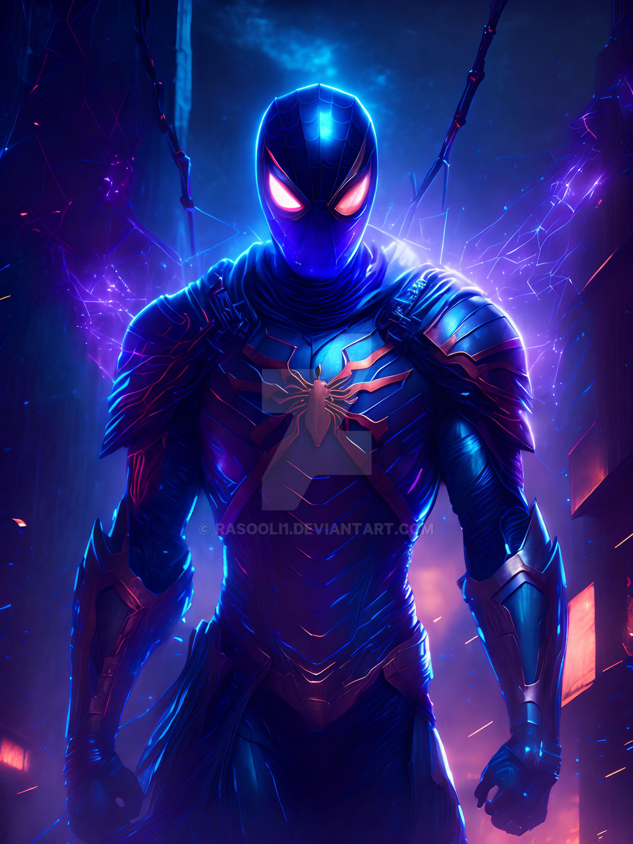 Spider-man new skin 4k 8k (quality) by Rasooli1 on DeviantArt