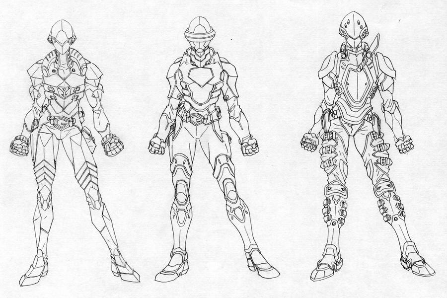 Commando Concepts 1 by DanNortonArt on DeviantArt