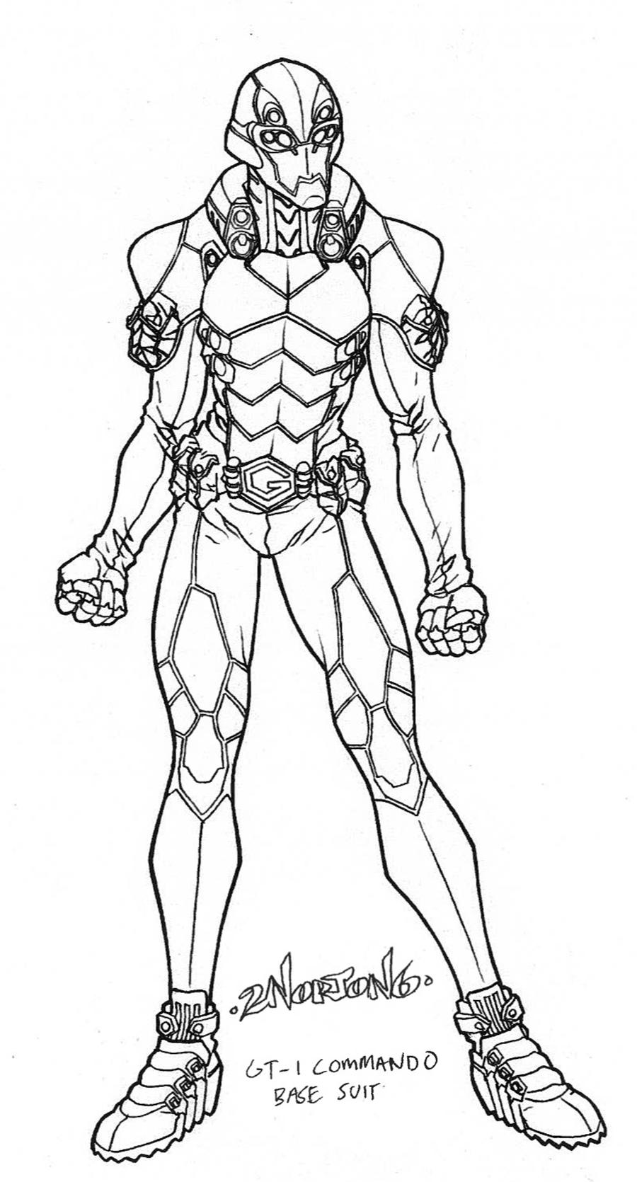 Gatachaman commando concept