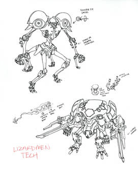 Lizardmech concept 2