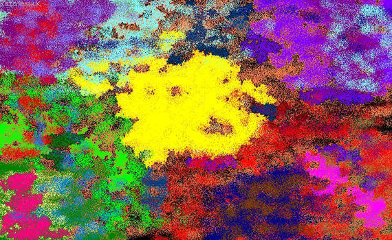 Name the picture - Yellow Cloud. abstraction