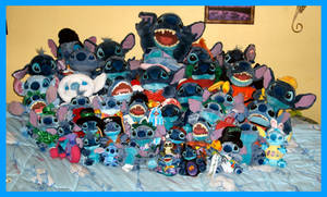My Stitch Plushies Collection