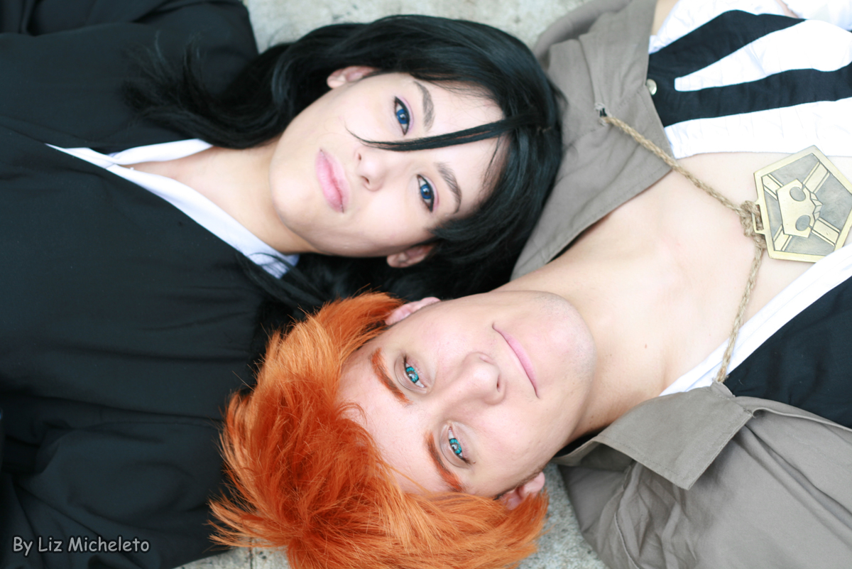 Ichigo and Rukia