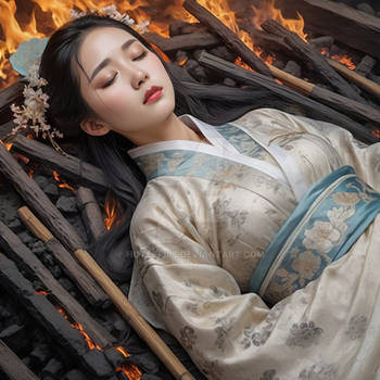 Cremation of a beautiful Chinese Girl 1.1