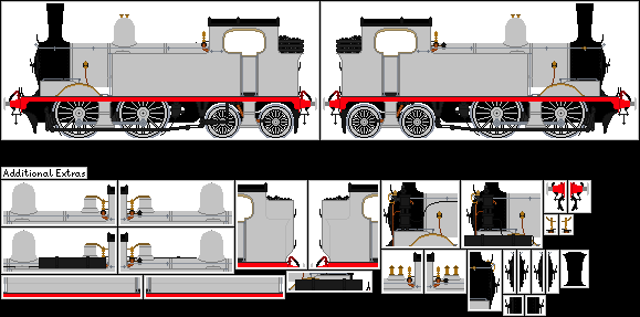 Lswr O2 Class 3d Model LSWR O2 Realistic Base by LocoSprites on DeviantArt