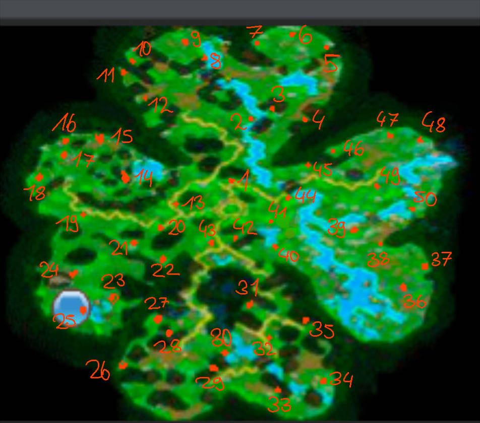 Lucky Clovers Map Guide 2025
