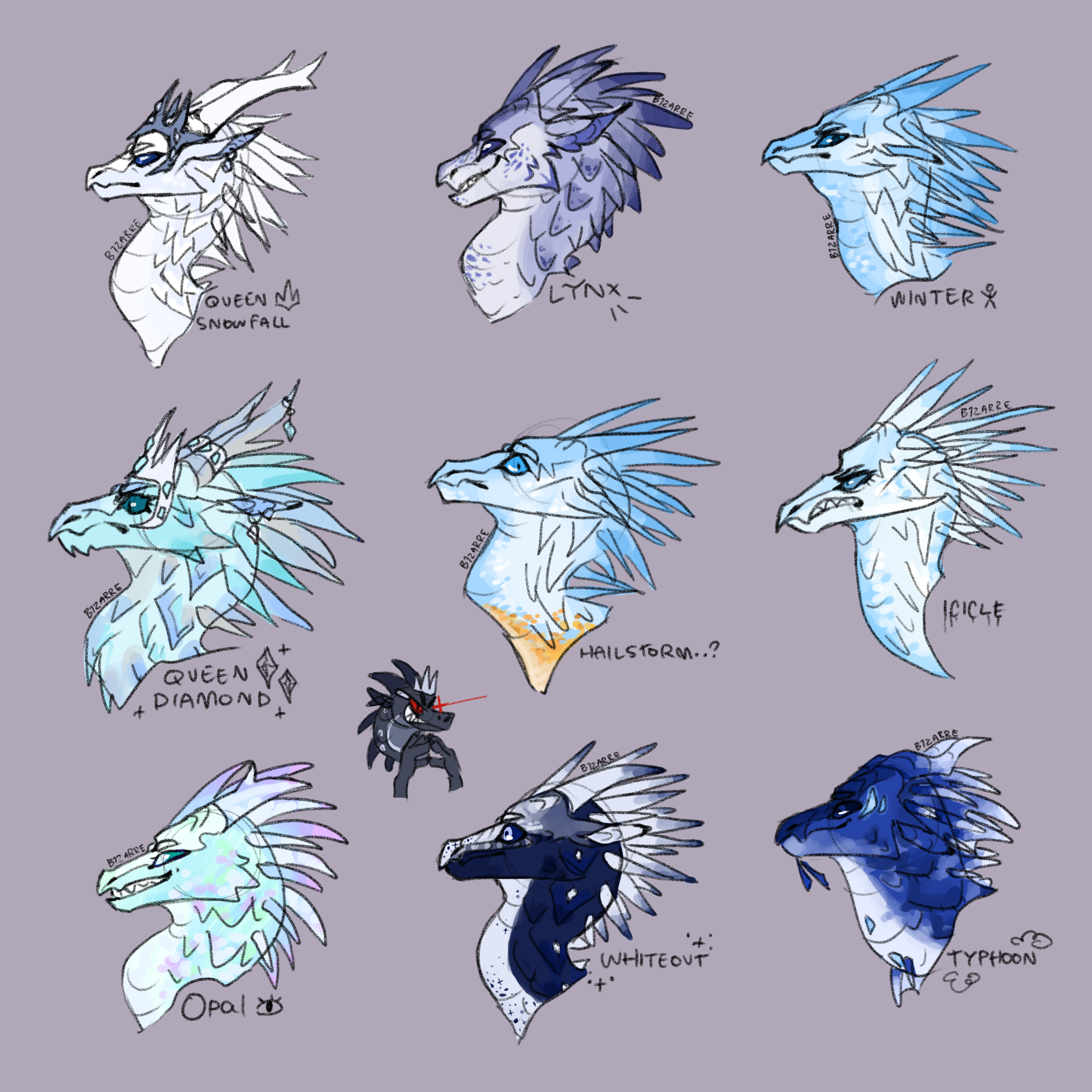 Icewing Description Some Icewings by b1zarre on DeviantArt