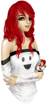 Transparent - Michelle (minecraft skin)