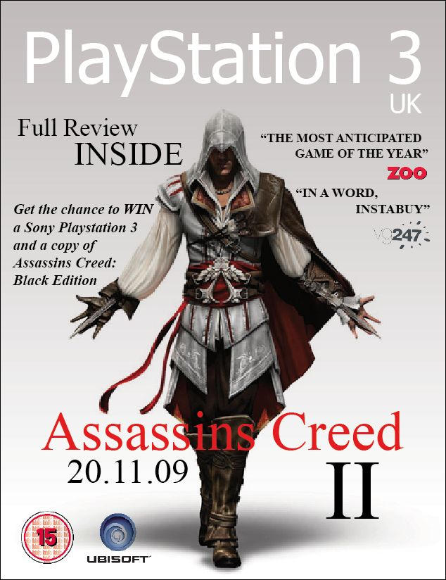 Assassins Creed Remastered PS5 Cover by sgd1329 on DeviantArt