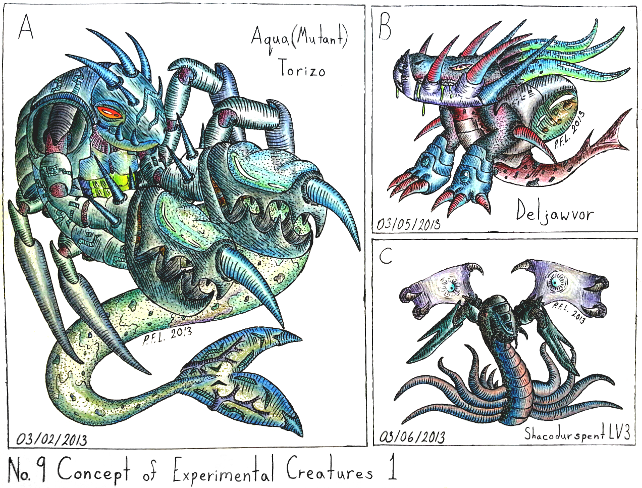 Concept of Experimental Creatures 1