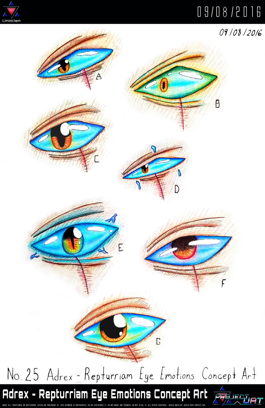 Adrex - Repturriam Eye Emotions Concept Art