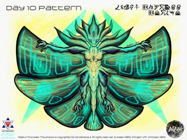 Inktober 2019 - Day 10 Pattern