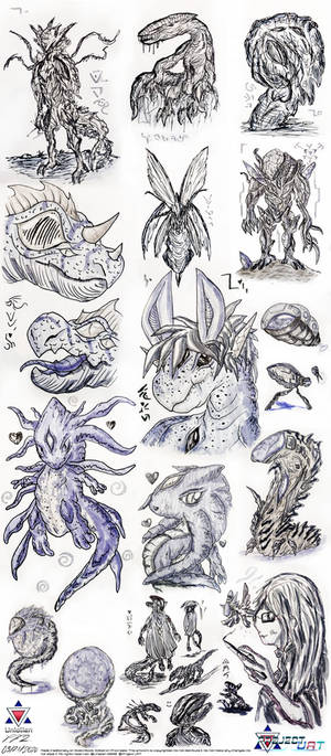 Sci-fi Designs Sketchdump