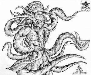 Emperken - The Mutant Alien Cephalopod