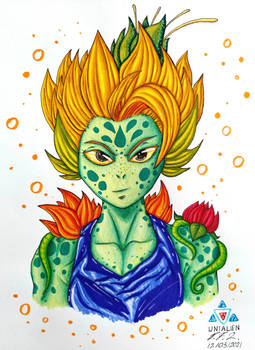 Alien Flower Lady Gina (Special Gift Comm)