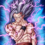A Smirky Shirtless Beast Gohan