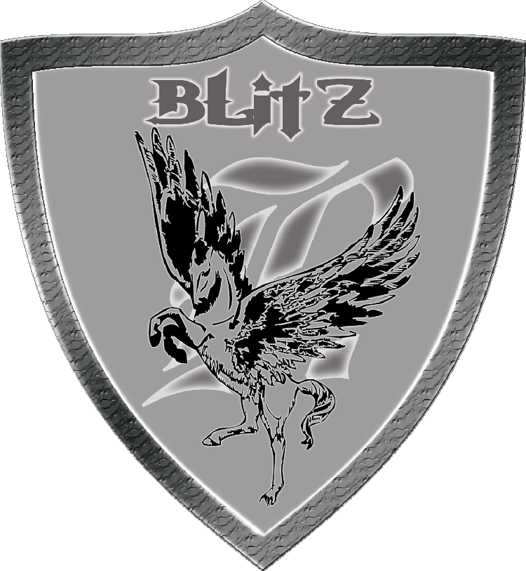 Blitz Lettering Blitz Emblem by illus10ns on DeviantArt