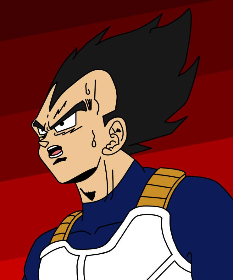 Vegeta Color Vegeta Color Version by ThePrinceOfAllSayNs on DeviantArt