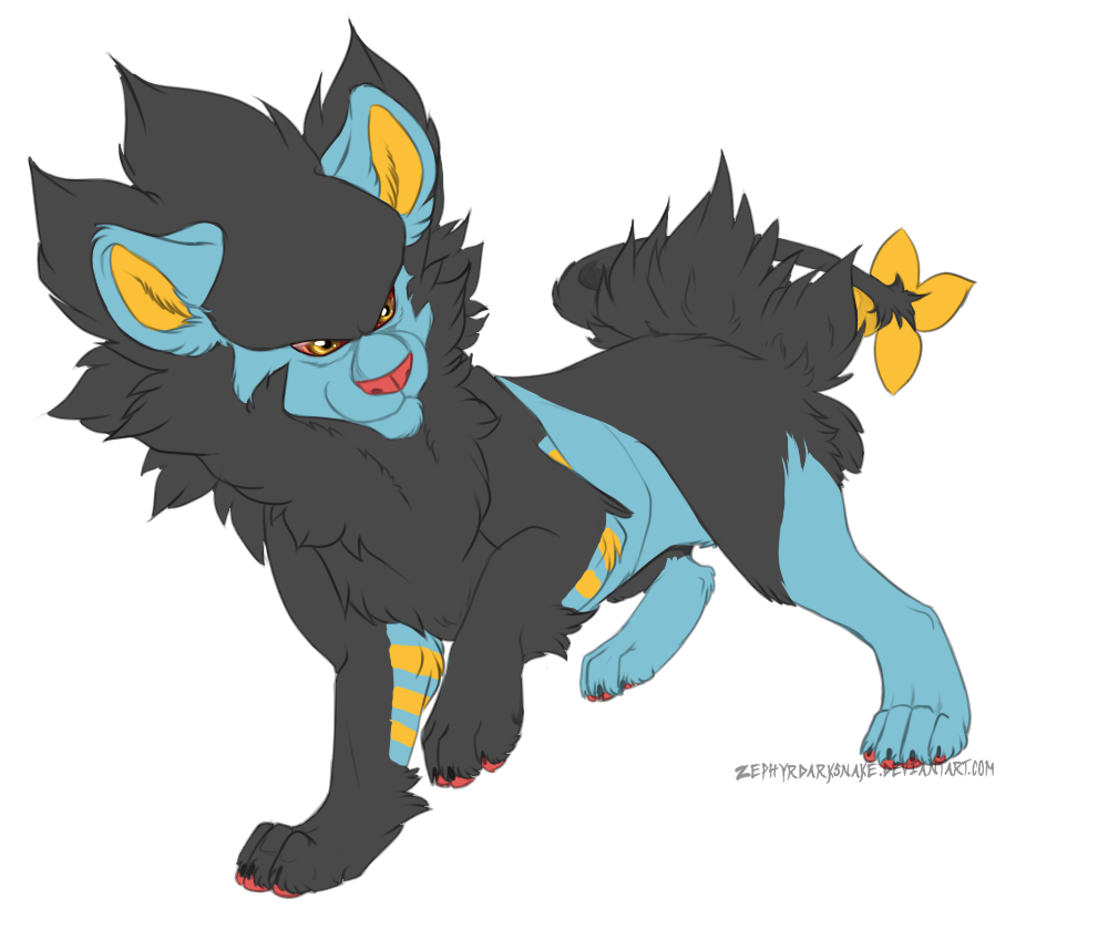 Daily PokeDraws Day 6- Luxray