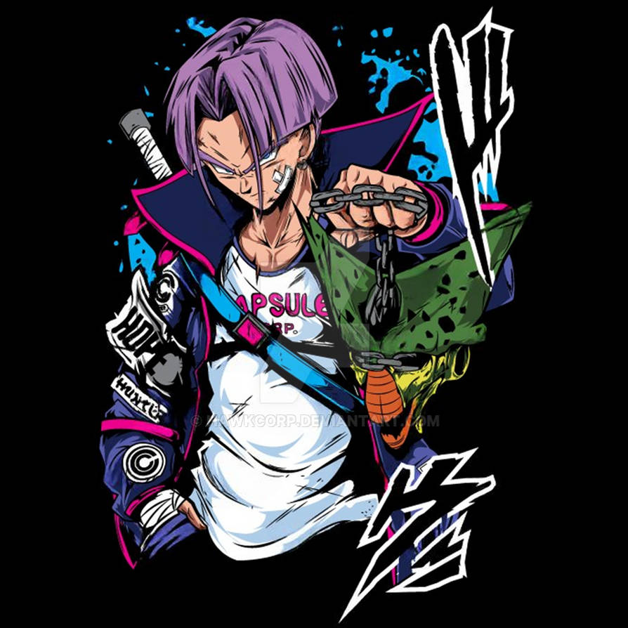 Design Vector Exclusive Anime Trunks V3 (ex) by HawkCorp on DeviantArt