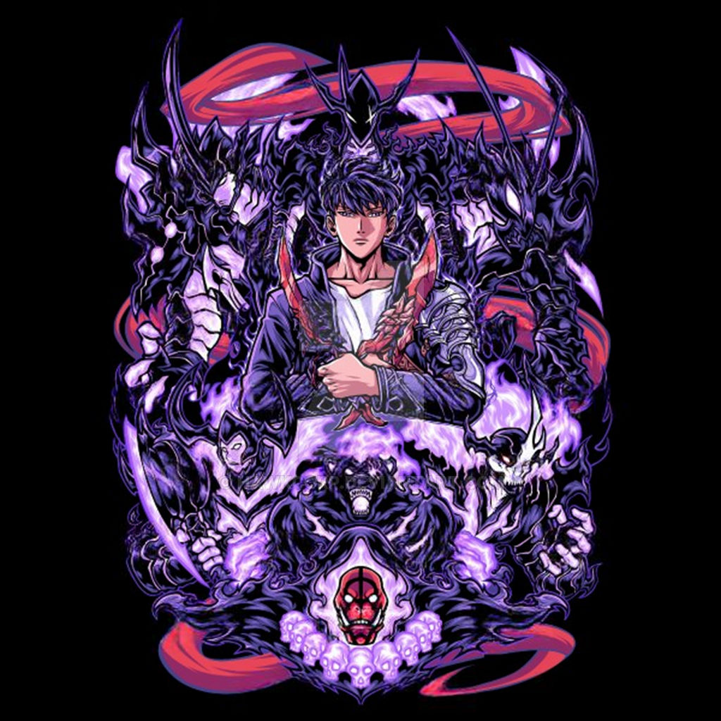 Vector V28 Design Vector Premium Anime Solo Leveling V28 (ex) by HawkCorp on ...