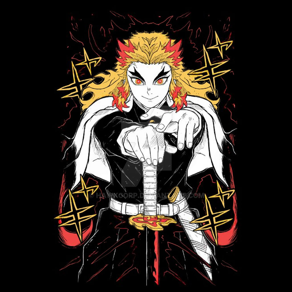 Forged Rengoku Look DESIGN VECTOR PREMIUM ANIME RENGOKU V2 (EX) by HawkCorp on DeviantArt