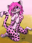 Alice the Pink Cheetah 3D by shadow-umbreon