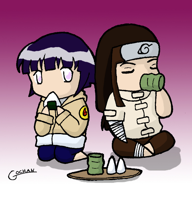 Hinata and Neji: Tea