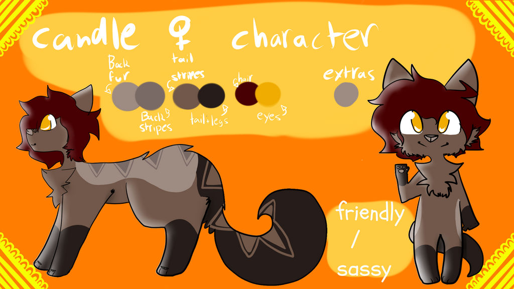 Candle Rp Candle Ref by bleepderpcat on DeviantArt