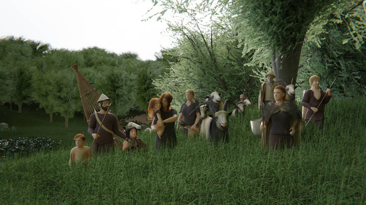 The La Hoguette People by JurassicWho on DeviantArt