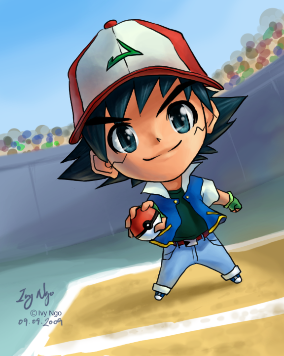 Ash Ketchum Chibi