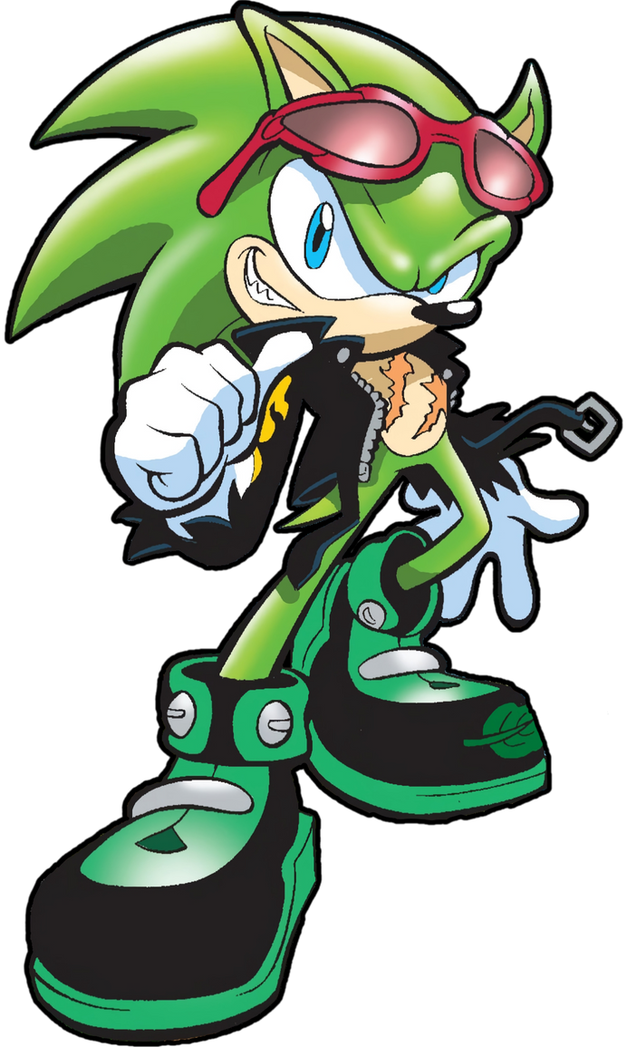 Scourge Bombshell Scourge The Hedgehog Render#2 (Black Outline) by raventart2342 on ...