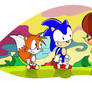 Classic sonic and friends