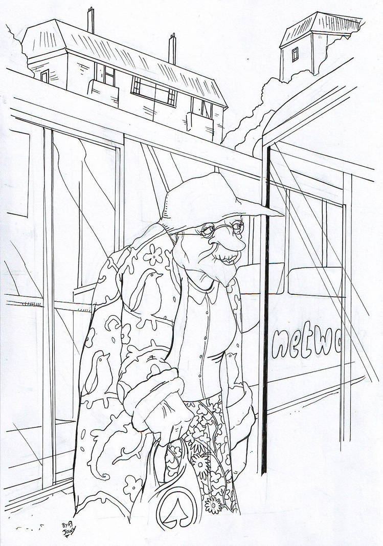 Getting Off The Bus By JowyB On DeviantArt