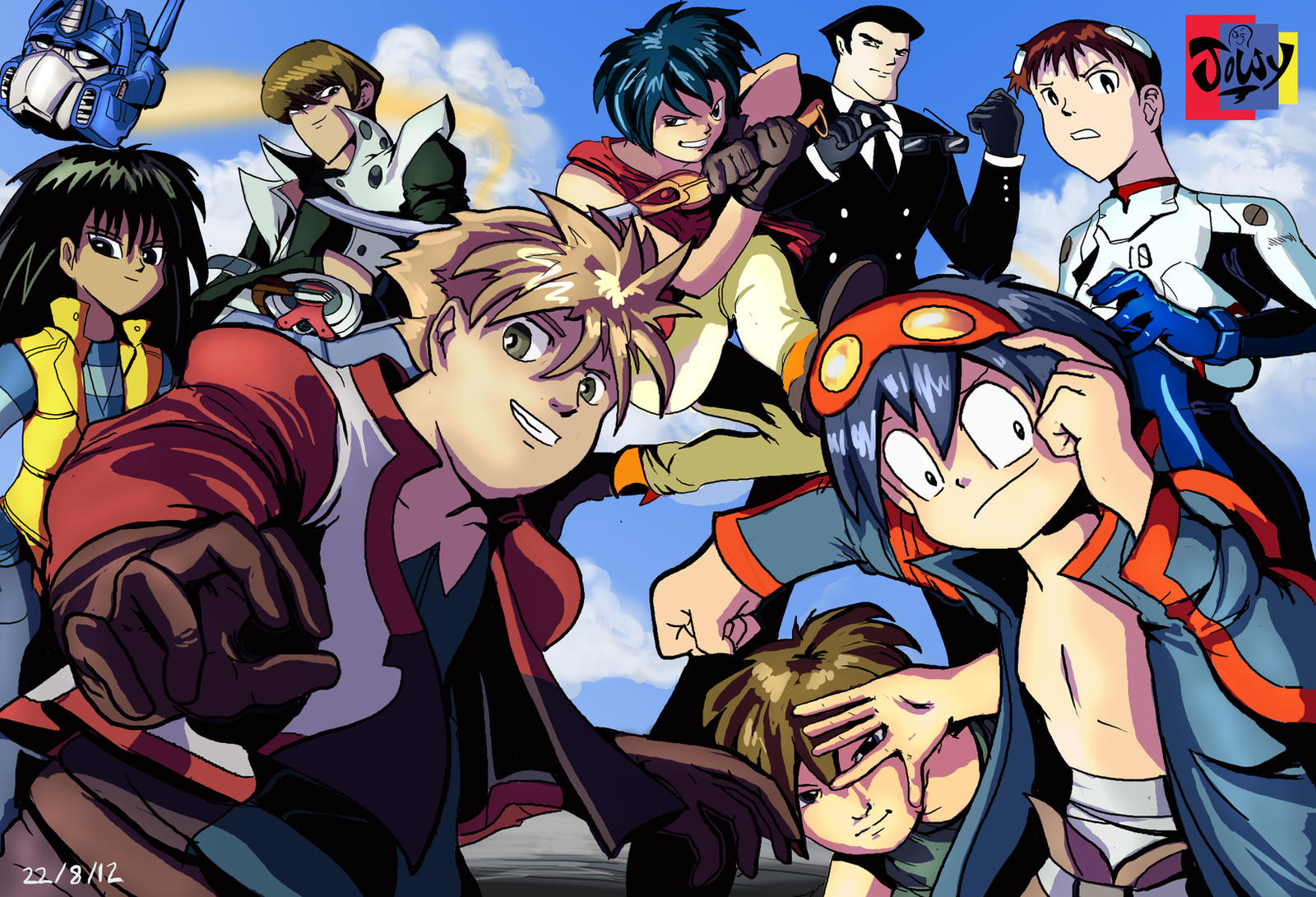 Team Rage can beat my Mecha team rage by JowyB on DeviantArt