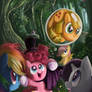 Bubble Troubled apple