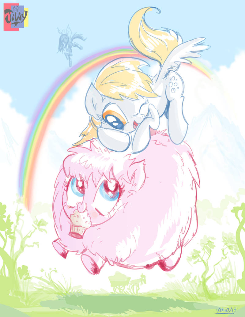 Fluffy Muffinly by Jowybean