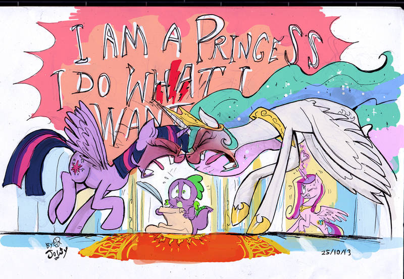 Dear princess... by Jowybean