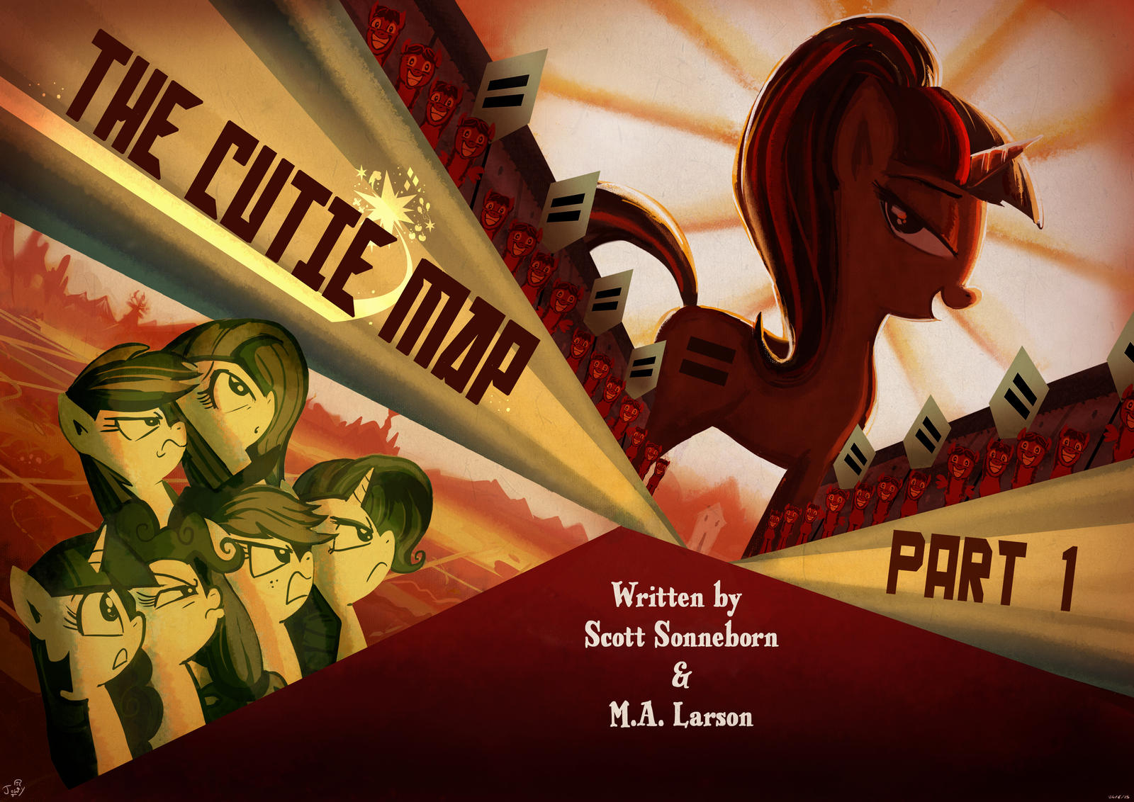 Mother Equality :FIM title cards series by Jowybean
