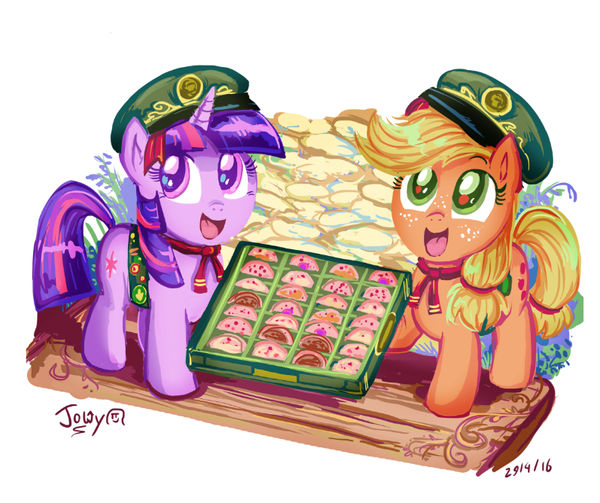 Book apple sweets