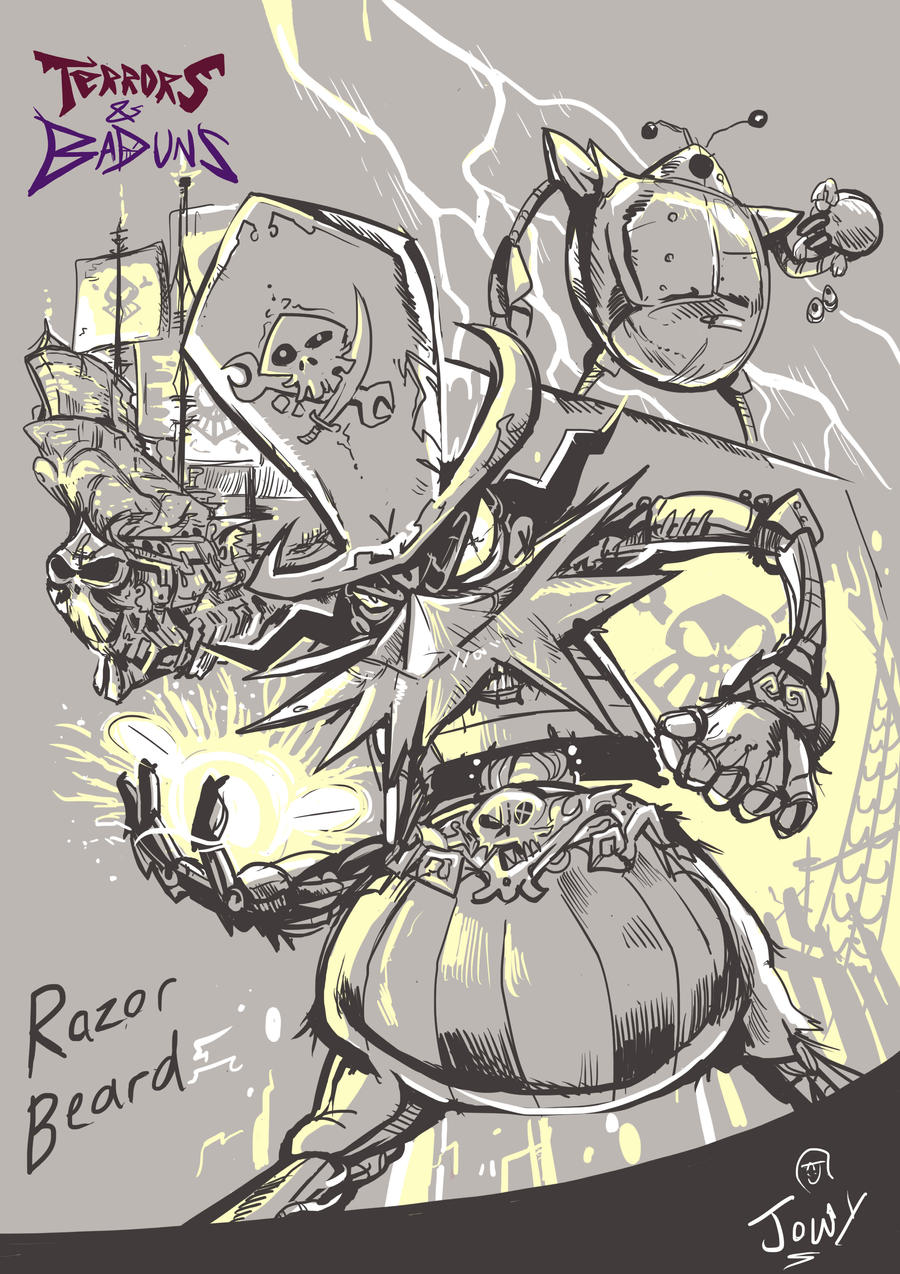 Razorbeard by JowyB on DeviantArt